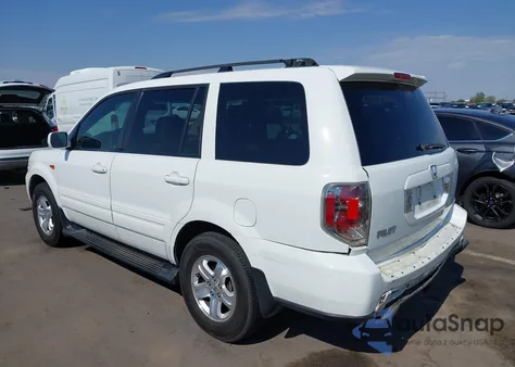 2008 Honda Pilot Vp из США, поврежденный, VIN 5FNYF28268B001461